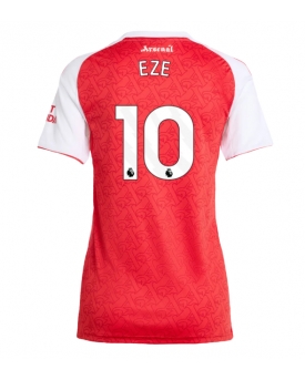 Arsenal Eberechi Eze #10 Maglia Gara Casa Repliche 2025-26 Donna Maniche Corte